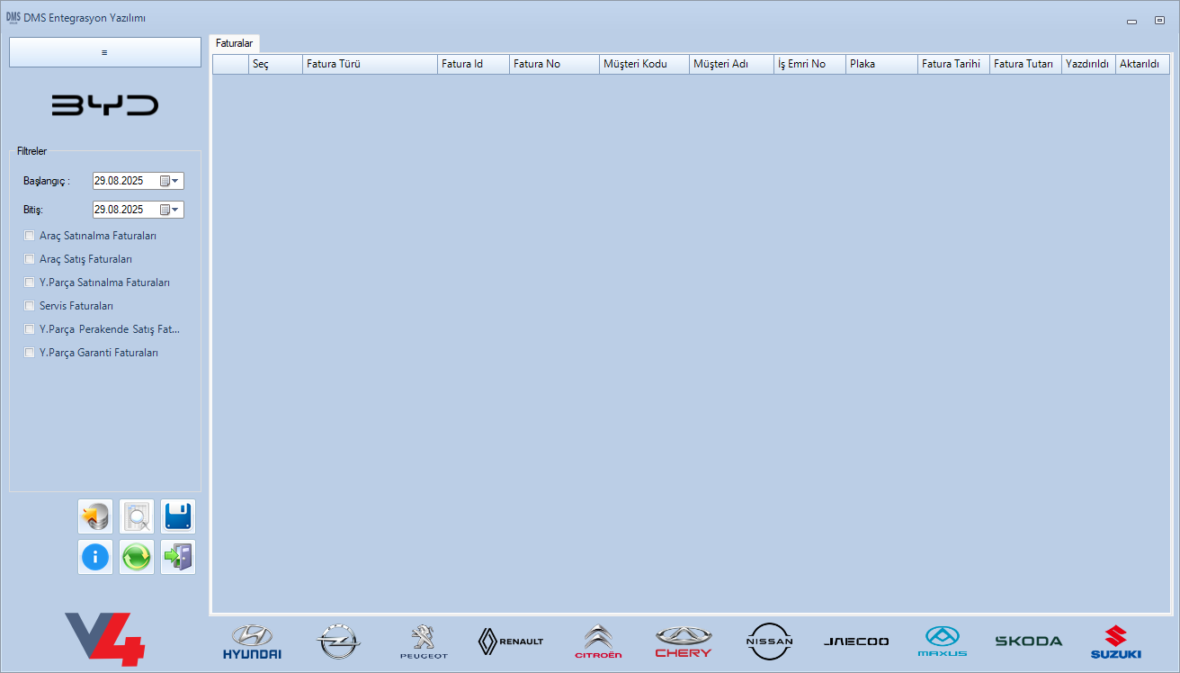 DMS Entegrasyon yazılımı – iş süreçleri ve entegrasyon